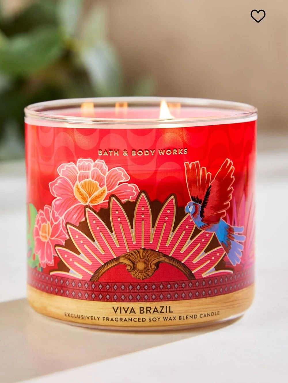 BBW Viva Brazil 3 Wick Candle